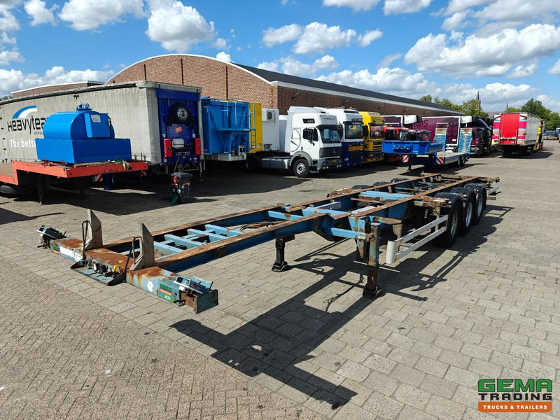 Pacton T3-007 3-Assen SAF - Trommelremmen - Lift As - Vast - Alle Aansluitingen - 4700KG - Portacontenedore/ Intercambiable semirremolque: foto 2 Pacton T3-007 3-Assen SAF - Trommelremmen - Lift As - Vast - Alle Aansluitingen - 4700KG - Portacontenedore/ Intercambiable semirremolque: foto 2