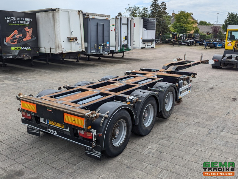 Pacton T3-010 3-Assen SAF - MULTI - Trommelremmen - LiftAs - 3x Uitschuifbaar - 07/2025APK - Portacontenedore/ Intercambiable semirremolque: foto 3 Pacton T3-010 3-Assen SAF - MULTI - Trommelremmen - LiftAs - 3x Uitschuifbaar - 07/2025APK - Portacontenedore/ Intercambiable semirremolque: foto 3