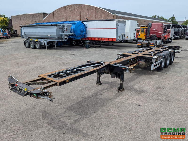 Pacton T3-010 3-Assen SAF - MULTI - Trommelremmen - LiftAs - 3x Uitschuifbaar - Portacontenedore/ Intercambiable semirremolque: foto 1 Pacton T3-010 3-Assen SAF - MULTI - Trommelremmen - LiftAs - 3x Uitschuifbaar - Portacontenedore/ Intercambiable semirremolque: foto 1