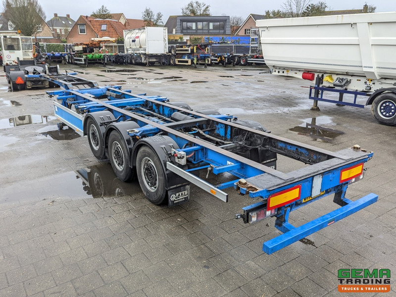 Pacton TXC339 3-Assen SAF - Schijfremmen - Lift-As - Vast - Reservewiel - 2x 20 30 40 45FT - Portacontenedore/ Intercambiable semirremolque: foto 3 Pacton TXC339 3-Assen SAF - Schijfremmen - Lift-As - Vast - Reservewiel - 2x 20 30 40 45FT - Portacontenedore/ Intercambiable semirremolque: foto 3