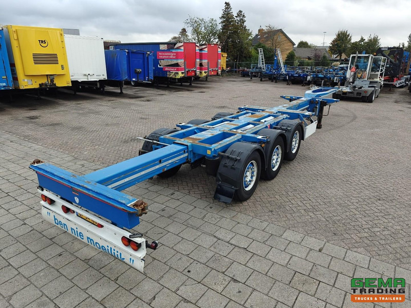Pacton TXC343 3-Assen Valx - MULTI - Schijfremmen - LiftAs - 3x Uitschuifbaar - 05/2026 APK - Portacontenedore/ Intercambiable semirremolque: foto 1 Pacton TXC343 3-Assen Valx - MULTI - Schijfremmen - LiftAs - 3x Uitschuifbaar - 05/2026 APK - Portacontenedore/ Intercambiable semirremolque: foto 1