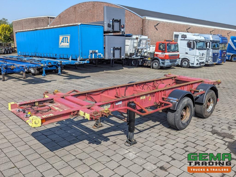 SHLADOT SD-901M 2-Assen ROR DrumBrakes - SteelSuspension - 20FT Connection (O1870) - Portacontenedore/ Intercambiable semirremolque: foto 1 SHLADOT SD-901M 2-Assen ROR DrumBrakes - SteelSuspension - 20FT Connection (O1870) - Portacontenedore/ Intercambiable semirremolque: foto 1