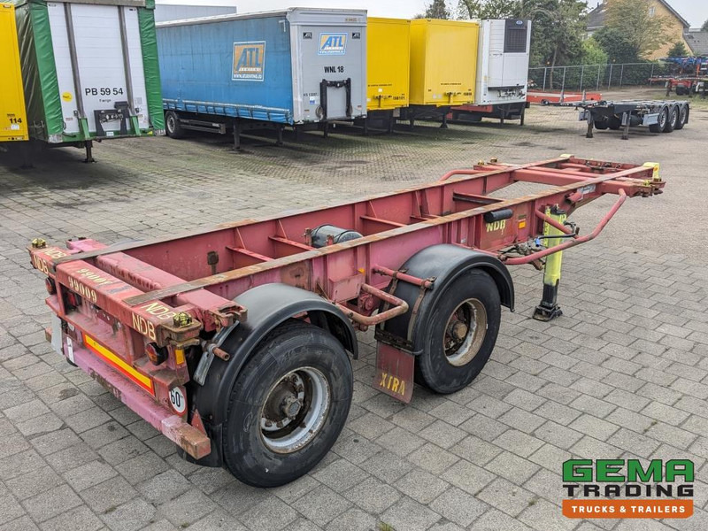 SHLADOT SD-901M 20FT 2-Assen ROR DrumBrakes - Steel Suspension - 20 units in Stock (O1985) - Portacontenedore/ Intercambiable semirremolque: foto 2 SHLADOT SD-901M 20FT 2-Assen ROR DrumBrakes - Steel Suspension - 20 units in Stock (O1985) - Portacontenedore/ Intercambiable semirremolque: foto 2