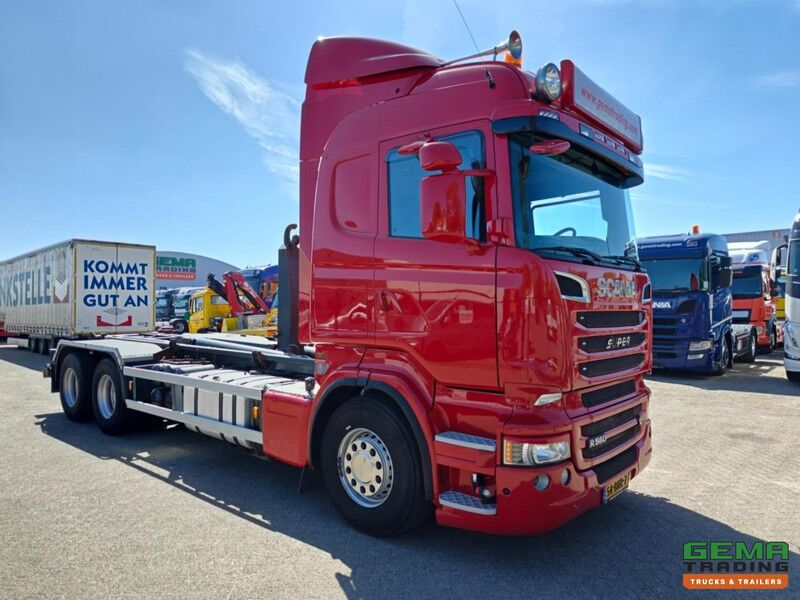Scania R 560 V8 6x2 Highline Euro6 - 20T Haakarm - KlapBumper - Dubbele VangMuilKoppeling - Vollucht - NL Truck - Multibasculante camión: foto 4 Scania R 560 V8 6x2 Highline Euro6 - 20T Haakarm - KlapBumper - Dubbele VangMuilKoppeling - Vollucht - NL Truck - Multibasculante camión: foto 4