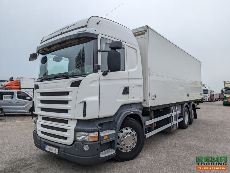 Scania R420 6x2/4 Highline Euro5 - Geslotenbak 7.76m - Laadklep 2000kg - Camión caja cerrada: foto 1 Scania R420 6x2/4 Highline Euro5 - Geslotenbak 7.76m - Laadklep 2000kg - Camión caja cerrada: foto 1