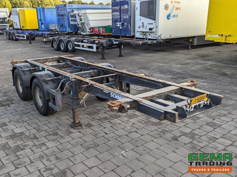 Schmitz Cargobull SCF 20 2-Assen BPW DrumBrakes - 20FT Connection - 2419KG (O2060) - Portacontenedore/ Intercambiable semirremolque: foto 3 Schmitz Cargobull SCF 20 2-Assen BPW DrumBrakes - 20FT Connection - 2419KG (O2060) - Portacontenedore/ Intercambiable semirremolque: foto 3