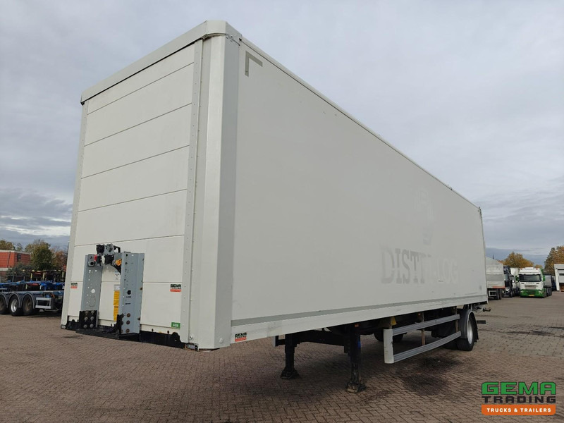 System Tailer GSTFS 10 1-As SAF - CITY - StuurAs - Gesloten opbouw 11.10m + Laadklep 2500KG - Accubak - Caja cerrada semirremolque: foto 1 System Tailer GSTFS 10 1-As SAF - CITY - StuurAs - Gesloten opbouw 11.10m + Laadklep 2500KG - Accubak - Caja cerrada semirremolque: foto 1
