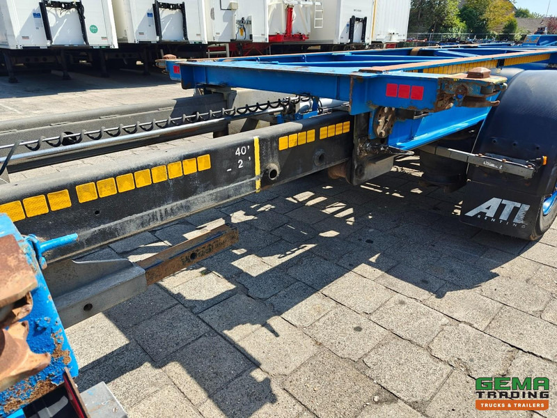 Portacontenedore/ Intercambiable semirremolque Van Hool 3B0079 3-Assen SAF - Schijfremmen - Alle aansluitingen / Universeel chassis: foto 13