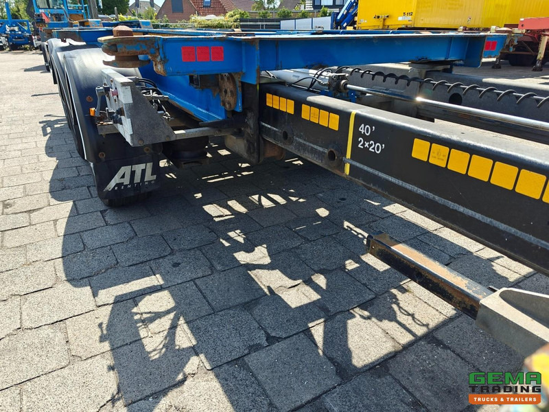 Portacontenedore/ Intercambiable semirremolque Van Hool 3B0079 3-Assen SAF - Schijfremmen - Alle aansluitingen / Universeel chassis: foto 12