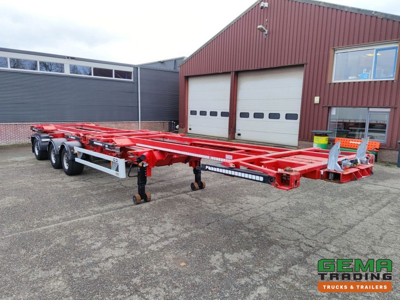 Van Hool A3C002 StuurasAs - 2x 20FT Frames - All Connections (O826) - Portacontenedore/ Intercambiable semirremolque: foto 4 Van Hool A3C002 StuurasAs - 2x 20FT Frames - All Connections (O826) - Portacontenedore/ Intercambiable semirremolque: foto 4