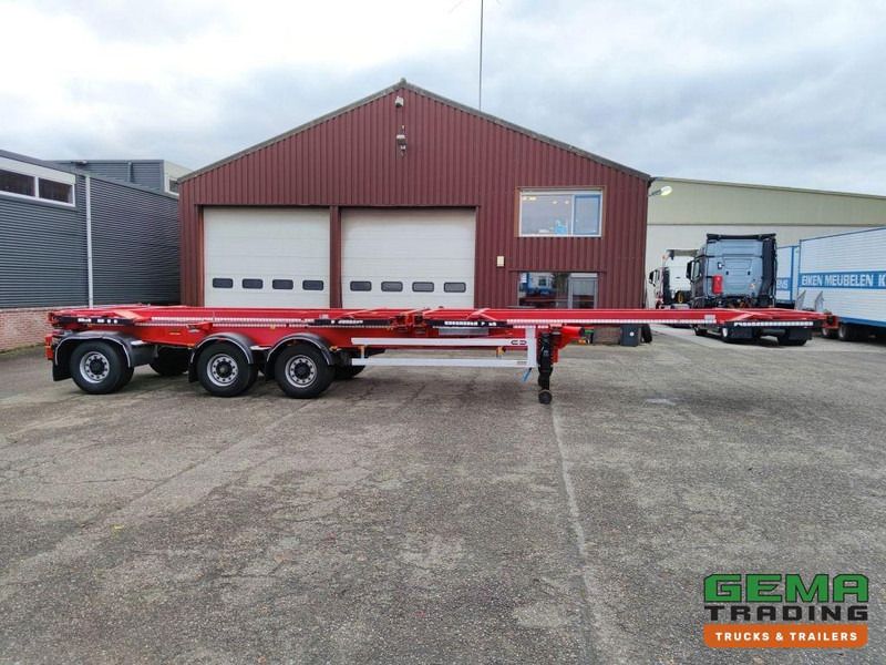 Van Hool A3C002 StuurasAs - 2x 20FT Frames - All Connections (O826) - Portacontenedore/ Intercambiable semirremolque: foto 5 Van Hool A3C002 StuurasAs - 2x 20FT Frames - All Connections (O826) - Portacontenedore/ Intercambiable semirremolque: foto 5