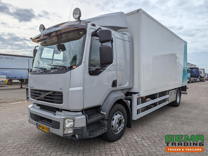 Volvo FL280 4x2 SleepCab 16T Euro5 6CIL - 5.60m GeslotenBak + Laadklep 2500KG - Standkachel - Zijdeur - Servicewagen (V758) - Camión caja cerrada: foto 1 Volvo FL280 4x2 SleepCab 16T Euro5 6CIL - 5.60m GeslotenBak + Laadklep 2500KG - Standkachel - Zijdeur - Servicewagen (V758) - Camión caja cerrada: foto 1