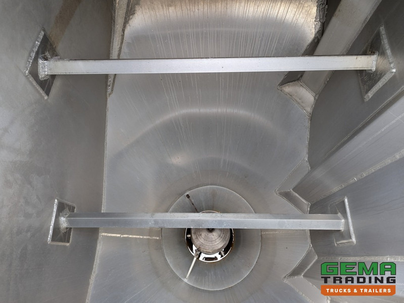 Cisterna semirremolque WELGRO 90WSL33-24 2-Assen SAF Silo MengVoeder / Futter 24m³ - Trommelremmen - StuurAs (O1961): foto 12
