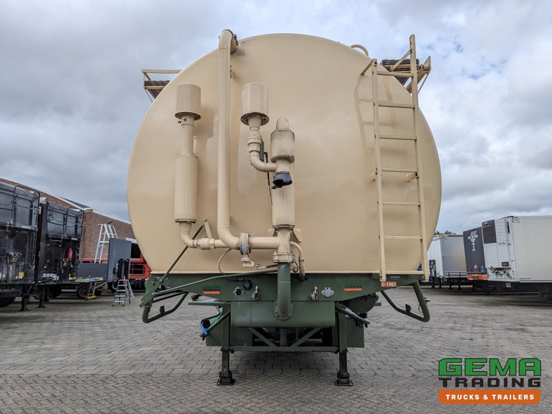 Cisterna semirremolque WELGRO 90WSL33-24 2-Assen SAF Silo MengVoeder / Futter 24m³ - Trommelremmen - StuurAs (O1961): foto 6