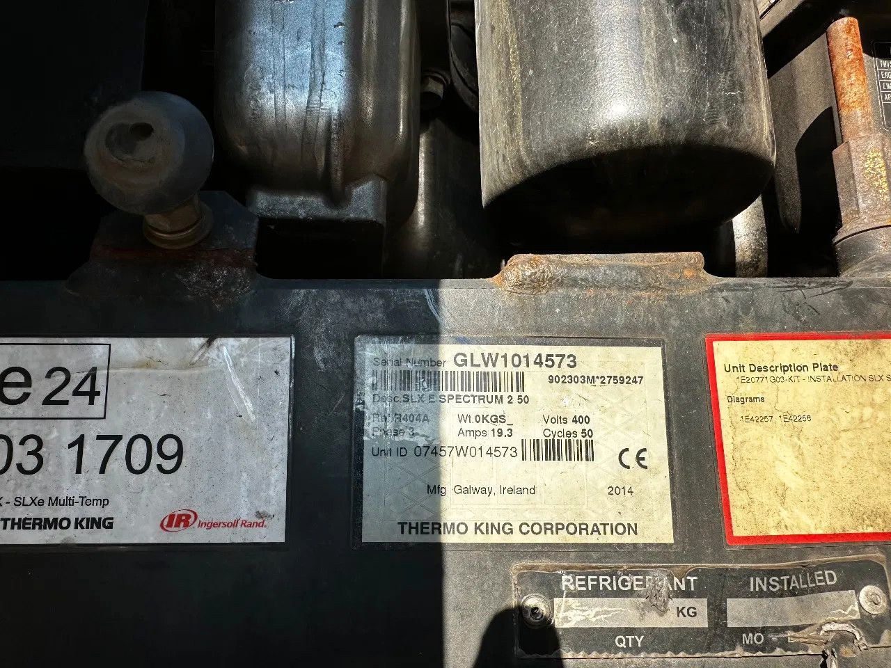 Krone 3 Axle FRIGO Thermoking SLXe trailer H265cm 7CM - Frigorífico semirremolque: foto 5 Krone 3 Axle FRIGO Thermoking SLXe trailer H265cm 7CM - Frigorífico semirremolque: foto 5
