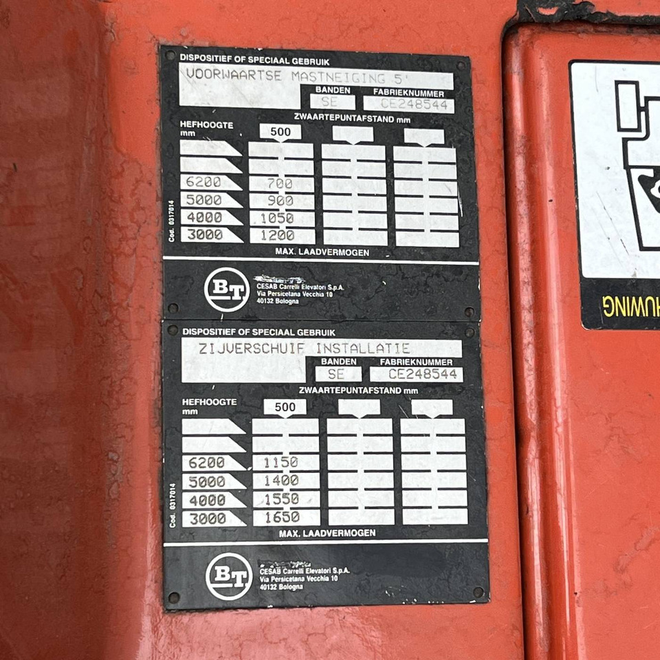 Carretilla elevadora eléctrica BT CBE18T: foto 10 Carretilla elevadora eléctrica BT CBE18T: foto 10