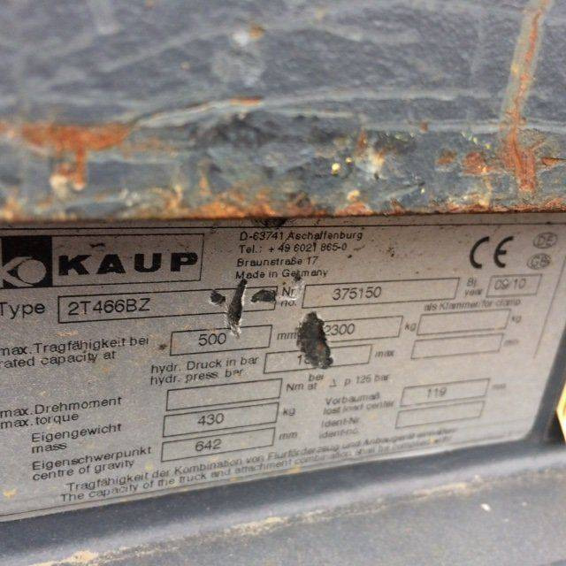Kaup Fork positioner with separate Sideshift - Implemento: foto 1 Kaup Fork positioner with separate Sideshift - Implemento: foto 1