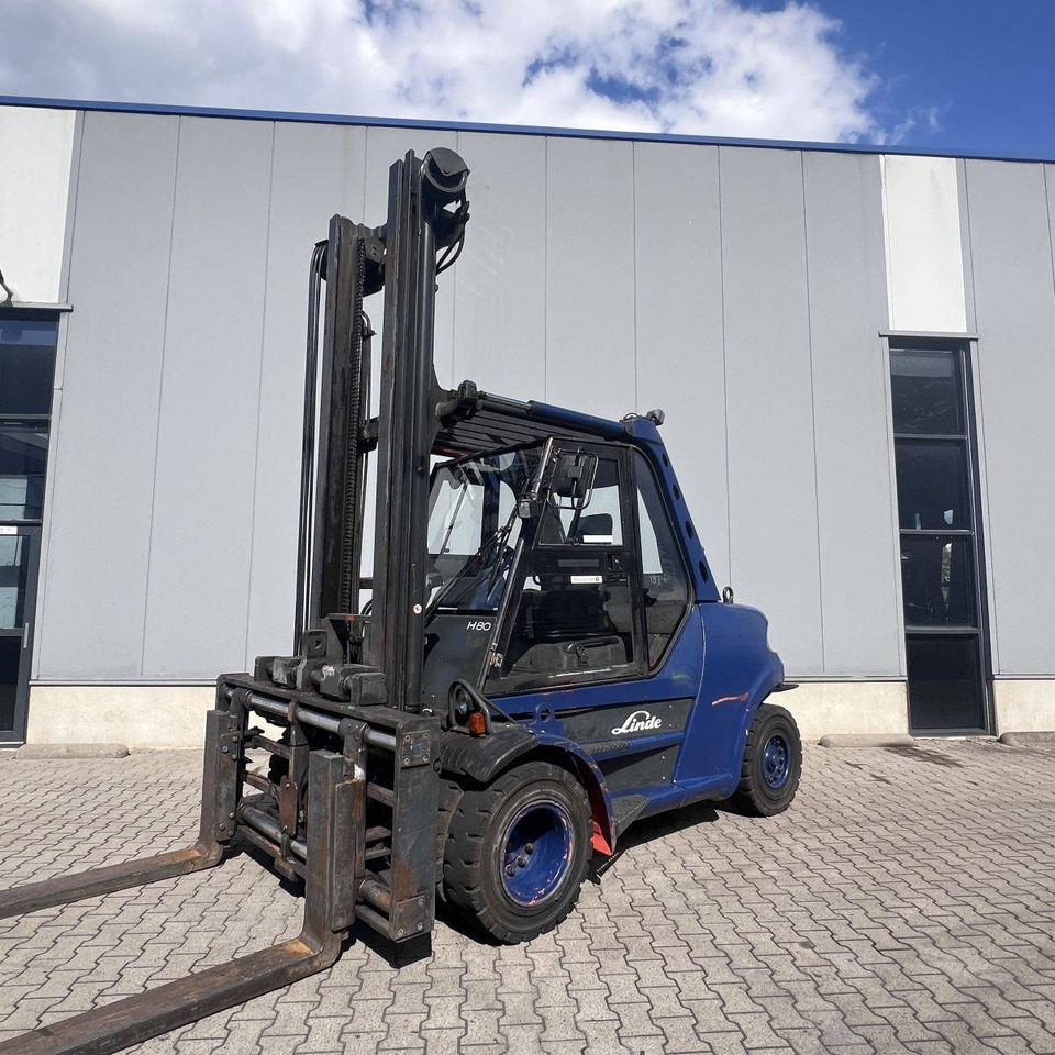 Linde H80D/900 (353) - Carretilla elevadora diésel: foto 1 Linde H80D/900 (353) - Carretilla elevadora diésel: foto 1