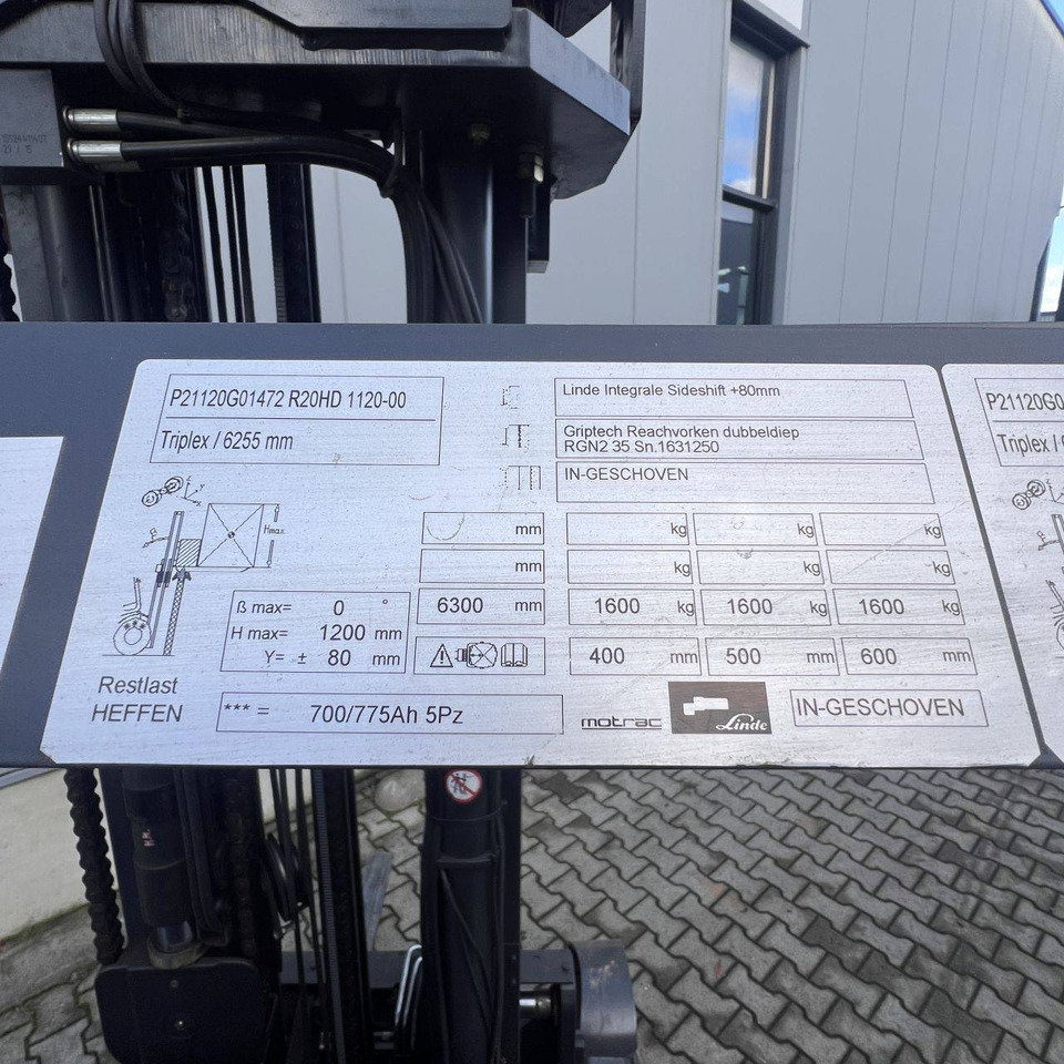 Retráctil Linde R20 HD (1120): foto 16
