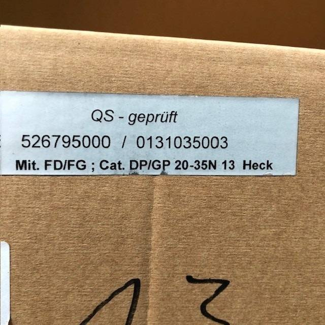 Rear Grendia complete - Ventana y piezas para Equipo de manutención: foto 4 Rear Grendia complete - Ventana y piezas para Equipo de manutención: foto 4