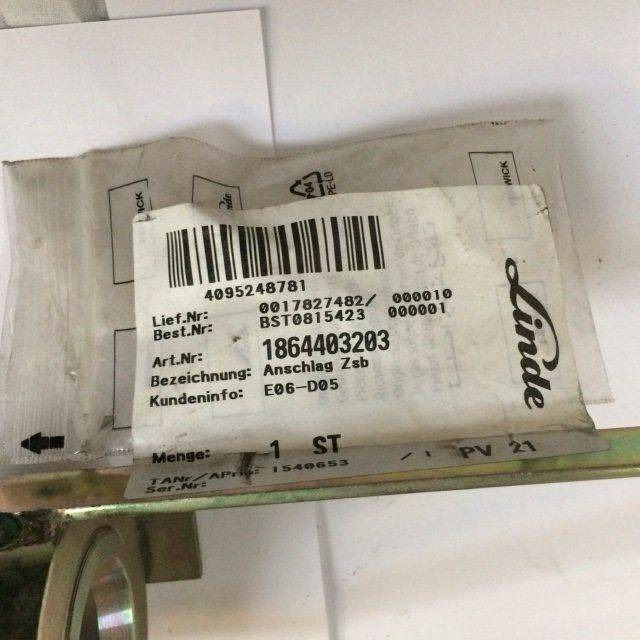Stop assy for Linde - Cilindro hidráulico para Equipo de manutención: foto 4 Stop assy for Linde - Cilindro hidráulico para Equipo de manutención: foto 4