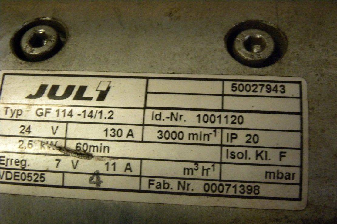 Traction motor for Jungheinrich - Motor y piezas para Equipo de manutención: foto 2 Traction motor for Jungheinrich - Motor y piezas para Equipo de manutención: foto 2