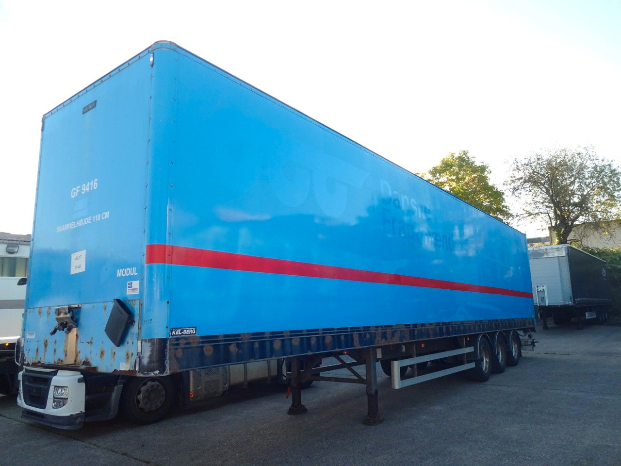 Kel-Berg 3 x Koffer, Doppelstock mit Balken - Caja cerrada semirremolque: foto 2 Kel-Berg 3 x Koffer, Doppelstock mit Balken - Caja cerrada semirremolque: foto 2