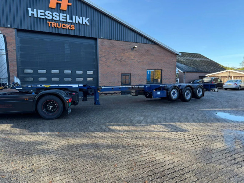 Broshuis 3UCC-39/45 2x20/30/40/45 FT Multi Liftas SAF Schijfremmen APK 08/2026 - Portacontenedore/ Intercambiable semirremolque: foto 2 Broshuis 3UCC-39/45 2x20/30/40/45 FT Multi Liftas SAF Schijfremmen APK 08/2026 - Portacontenedore/ Intercambiable semirremolque: foto 2