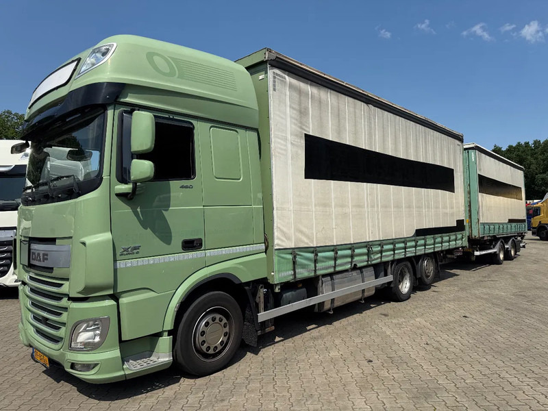 DAF XF 460 6X2 Jumbo Volume kombi Standairco Hefdak 8.1 + 7.8M 120m3 - Camión caja cerrada: foto 1 DAF XF 460 6X2 Jumbo Volume kombi Standairco Hefdak 8.1 + 7.8M 120m3 - Camión caja cerrada: foto 1