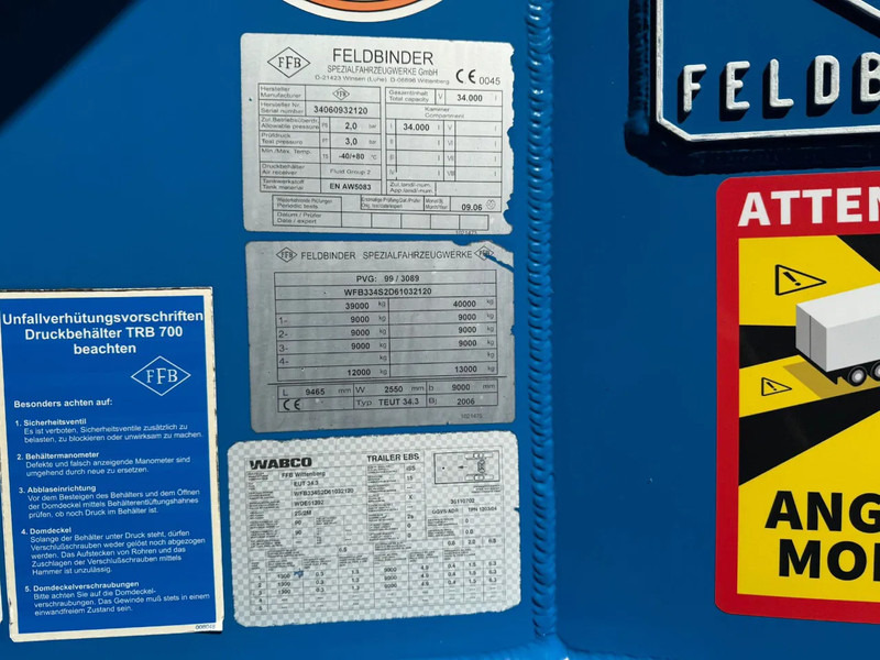 Leasing financiero de Feldbinder 34m3 Veevoeder Vogelsang-pomp, Coating binnenzijde leasing Feldbinder 34m3 Veevoeder Vogelsang-pomp, Coating binnenzijde: foto 12 Leasing financiero de Feldbinder 34m3 Veevoeder Vogelsang-pomp, Coating binnenzijde leasing Feldbinder 34m3 Veevoeder Vogelsang-pomp, Coating binnenzijde: foto 12