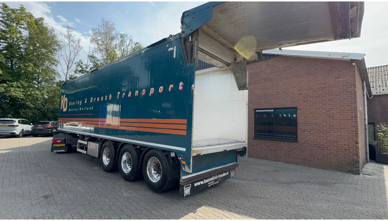 Knapen Trailers K100 65m3 Agrar 370H Hydraulisch dak Liftas Alcoa - Piso movil semirremolque: foto 1 Knapen Trailers K100 65m3 Agrar 370H Hydraulisch dak Liftas Alcoa - Piso movil semirremolque: foto 1