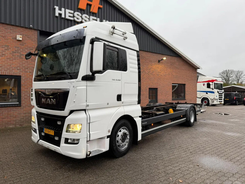MAN TGX 18.400 BDF Standklima 2ton LBW AHK NL Truck APK/TUV 09-2026 - Portacontenedore/ Intercambiable camión: foto 1 MAN TGX 18.400 BDF Standklima 2ton LBW AHK NL Truck APK/TUV 09-2026 - Portacontenedore/ Intercambiable camión: foto 1