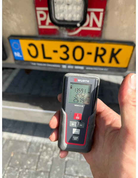 Semirremolque lona Pacton 3AS Stuuras/Lenkachse 2.500 Laadklep/LBW Hardhouten vloer: foto 13