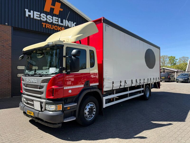Scania P250 Schuifzeilen 2000KG LBW APK/TUV 11-2026 NL Truck - Camión caja cerrada: foto 1 Scania P250 Schuifzeilen 2000KG LBW APK/TUV 11-2026 NL Truck - Camión caja cerrada: foto 1