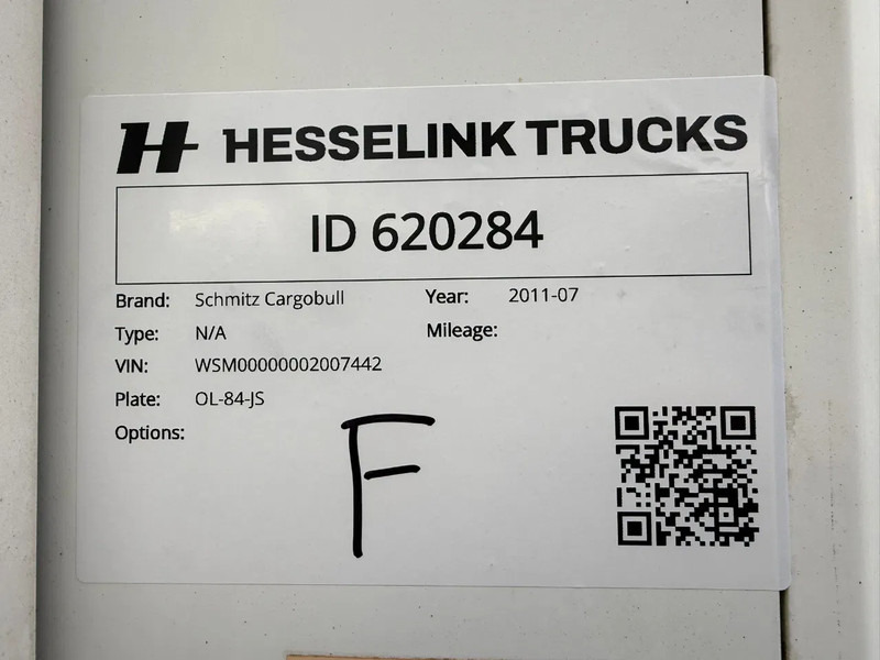 Isotérmico semirremolque Schmitz Cargobull Carrier vector 1850 Frigo AS-2 Liftas Stuuras 2000KG LBW APK/ 31-03-2026: foto 7