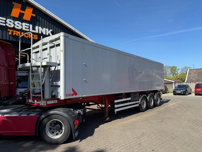 Stas SA339K 58m3 Liftas Klep/deuren! MB Schijfremmen NL Trailer APK/TUV 09-2026 - Volquete semirremolque: foto 1 Stas SA339K 58m3 Liftas Klep/deuren! MB Schijfremmen NL Trailer APK/TUV 09-2026 - Volquete semirremolque: foto 1