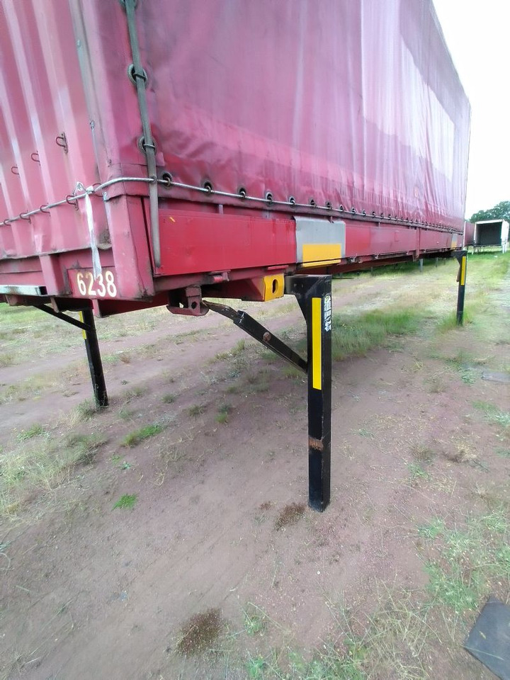 Krone Wechselpritsche mit Bordwänden und Plane, BDF-System, 7.450 mm lang. - Toldo carrocería: foto 2 Krone Wechselpritsche mit Bordwänden und Plane, BDF-System, 7.450 mm lang. - Toldo carrocería: foto 2