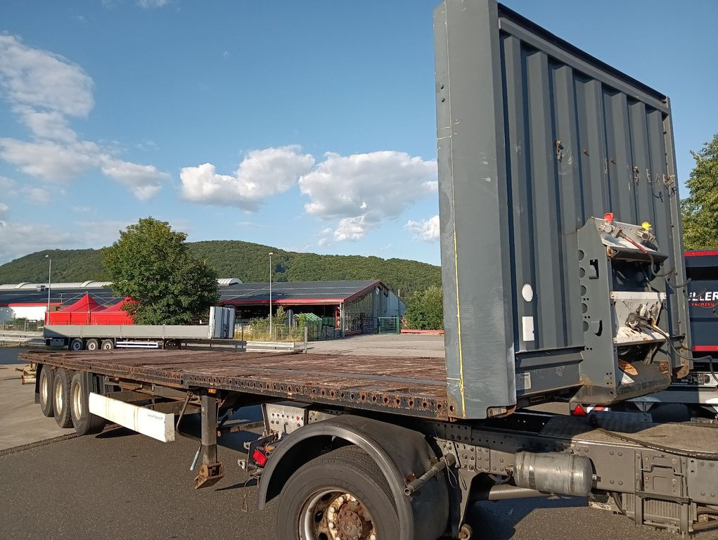 Krone SDP27 TwistLocks 40"+ 20" BPW Lift Rungentaschen - Semirremolque plataforma/ Caja abierta: foto 1 Krone SDP27 TwistLocks 40"+ 20" BPW Lift Rungentaschen - Semirremolque plataforma/ Caja abierta: foto 1