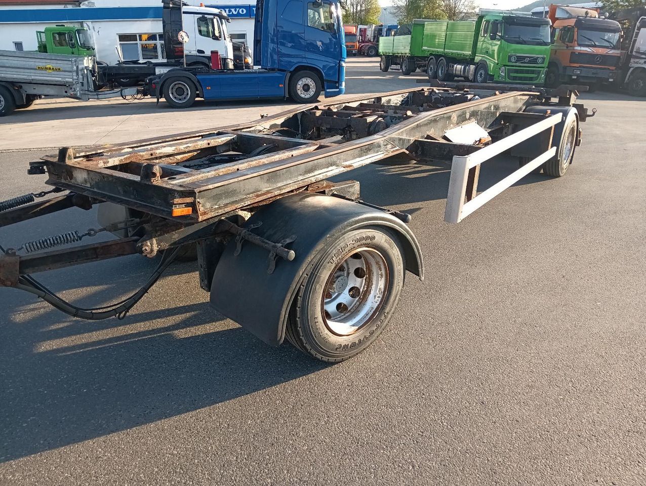 Meiller MEILLER HKM G18 SZL SCHLITTEN BPW Trommel 3,38t - Remolque multilift/ Portacontenedores de cadenas: foto 5 Meiller MEILLER HKM G18 SZL SCHLITTEN BPW Trommel 3,38t - Remolque multilift/ Portacontenedores de cadenas: foto 5