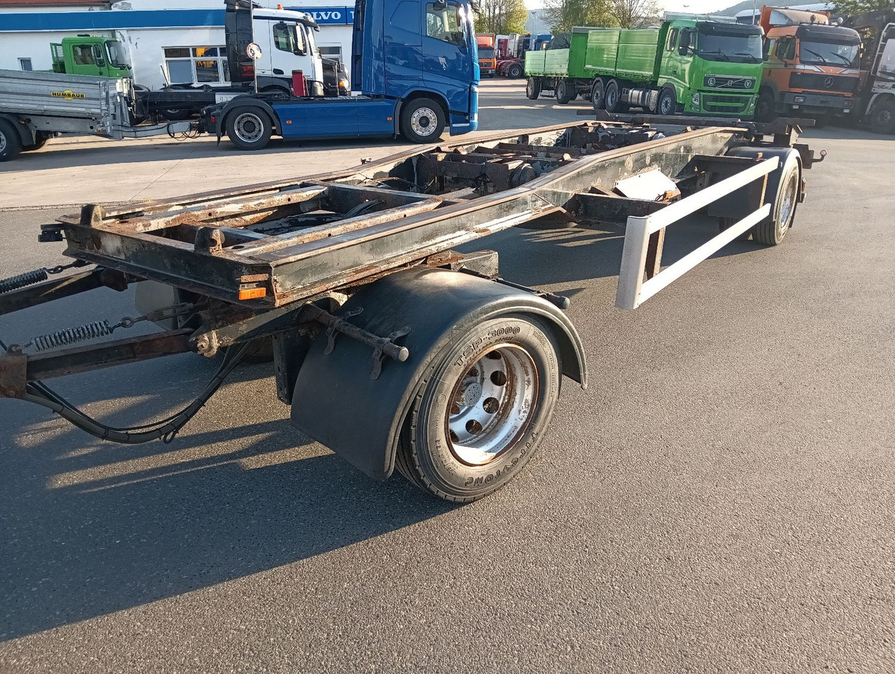 Meiller MEILLER HKM G18 SZL SCHLITTEN BPW Trommel 3,38t - Remolque multilift/ Portacontenedores de cadenas: foto 5 Meiller MEILLER HKM G18 SZL SCHLITTEN BPW Trommel 3,38t - Remolque multilift/ Portacontenedores de cadenas: foto 5