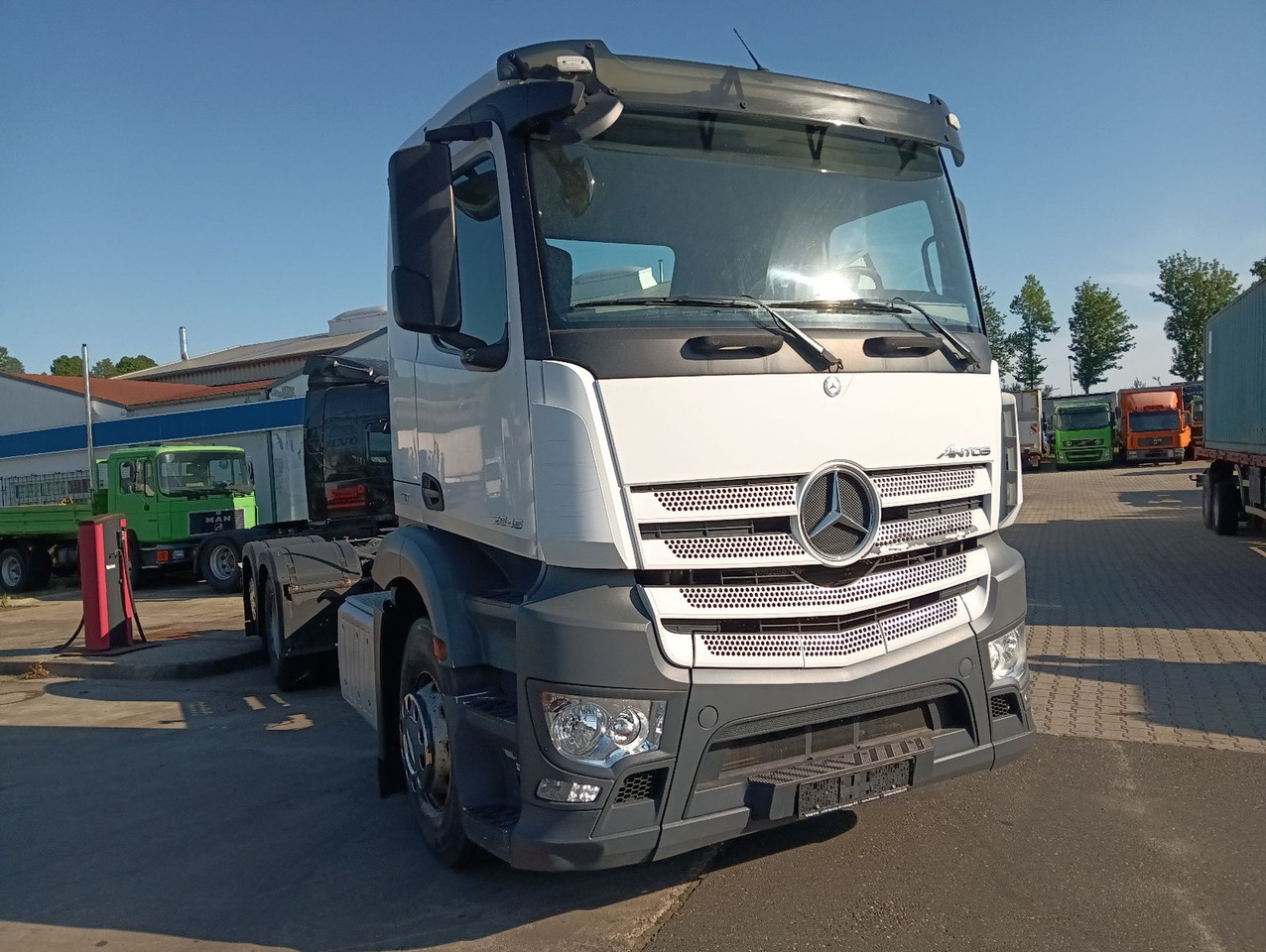Mercedes-Benz 2545 6x2 Lenk/Lift MEILLER RK2070 Luft/Luft - Chasis camión: foto 1 Mercedes-Benz 2545 6x2 Lenk/Lift MEILLER RK2070 Luft/Luft - Chasis camión: foto 1