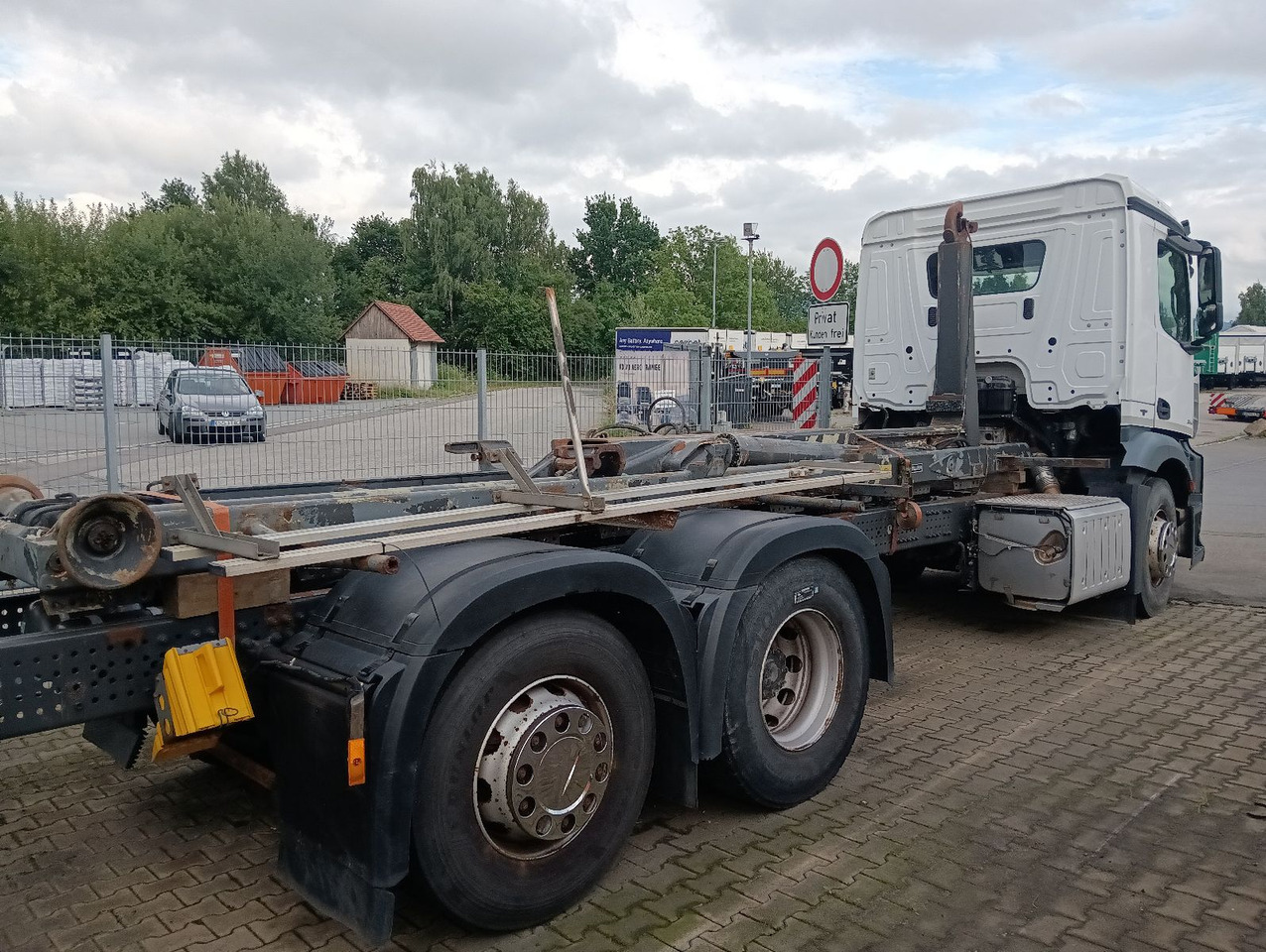 Mercedes-Benz 2545 6x2 Lenk/Lift MEILLER RK2070 Luft/Luft - Chasis camión: foto 4 Mercedes-Benz 2545 6x2 Lenk/Lift MEILLER RK2070 Luft/Luft - Chasis camión: foto 4