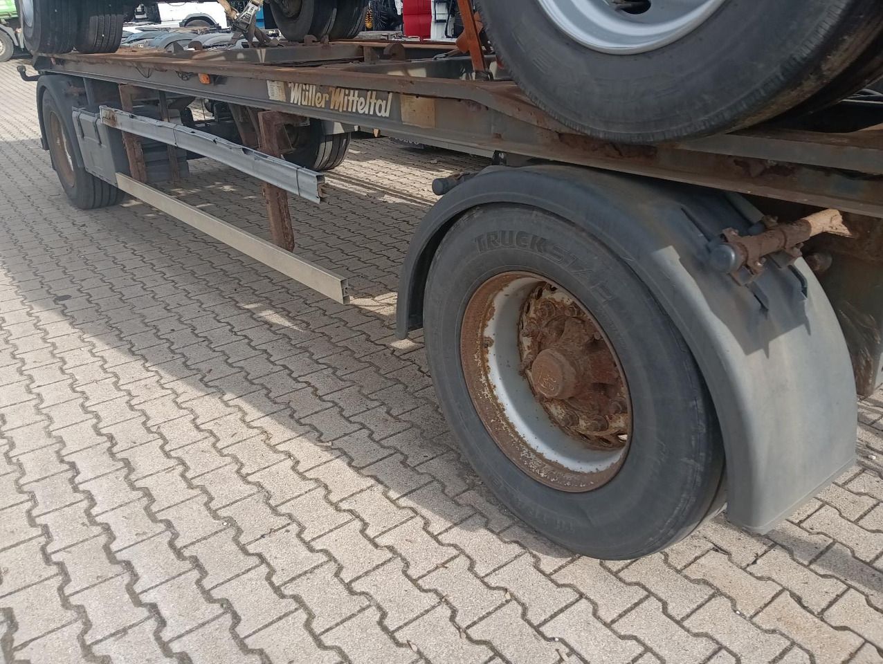 Remolque multilift/ Portacontenedores de cadenas Müller-Mitteltal RA18 Abrollanhänger 7m BPW Trommel TÜV 5/2025 Müller-Mitteltal RA18 Abrollanhänger 7m BPW Trommel TÜV 5/2025: foto 20 Remolque multilift/ Portacontenedores de cadenas Müller-Mitteltal RA18 Abrollanhänger 7m BPW Trommel TÜV 5/2025 Müller-Mitteltal RA18 Abrollanhänger 7m BPW Trommel TÜV 5/2025: foto 20