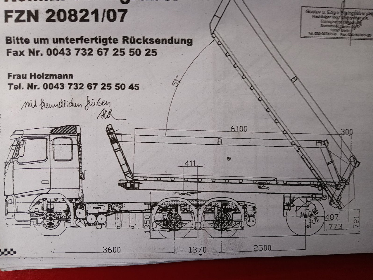 PRIMETZHOFER 1-A Lenksattel AluKippmu 4,25t 17m3 - Volquete semirremolque: foto 3 PRIMETZHOFER 1-A Lenksattel AluKippmu 4,25t 17m3 - Volquete semirremolque: foto 3