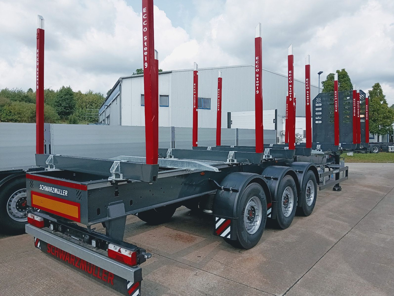 Schwarzmüller 3-A Rungensattel 8xRungSchemel 5800kg NEU sofort Schwarzmüller 3-A Rungensattel 8xRungSchemel 5800kg NEU sofort - Semirremolque maderero: foto 2 Schwarzmüller 3-A Rungensattel 8xRungSchemel 5800kg NEU sofort Schwarzmüller 3-A Rungensattel 8xRungSchemel 5800kg NEU sofort - Semirremolque maderero: foto 2