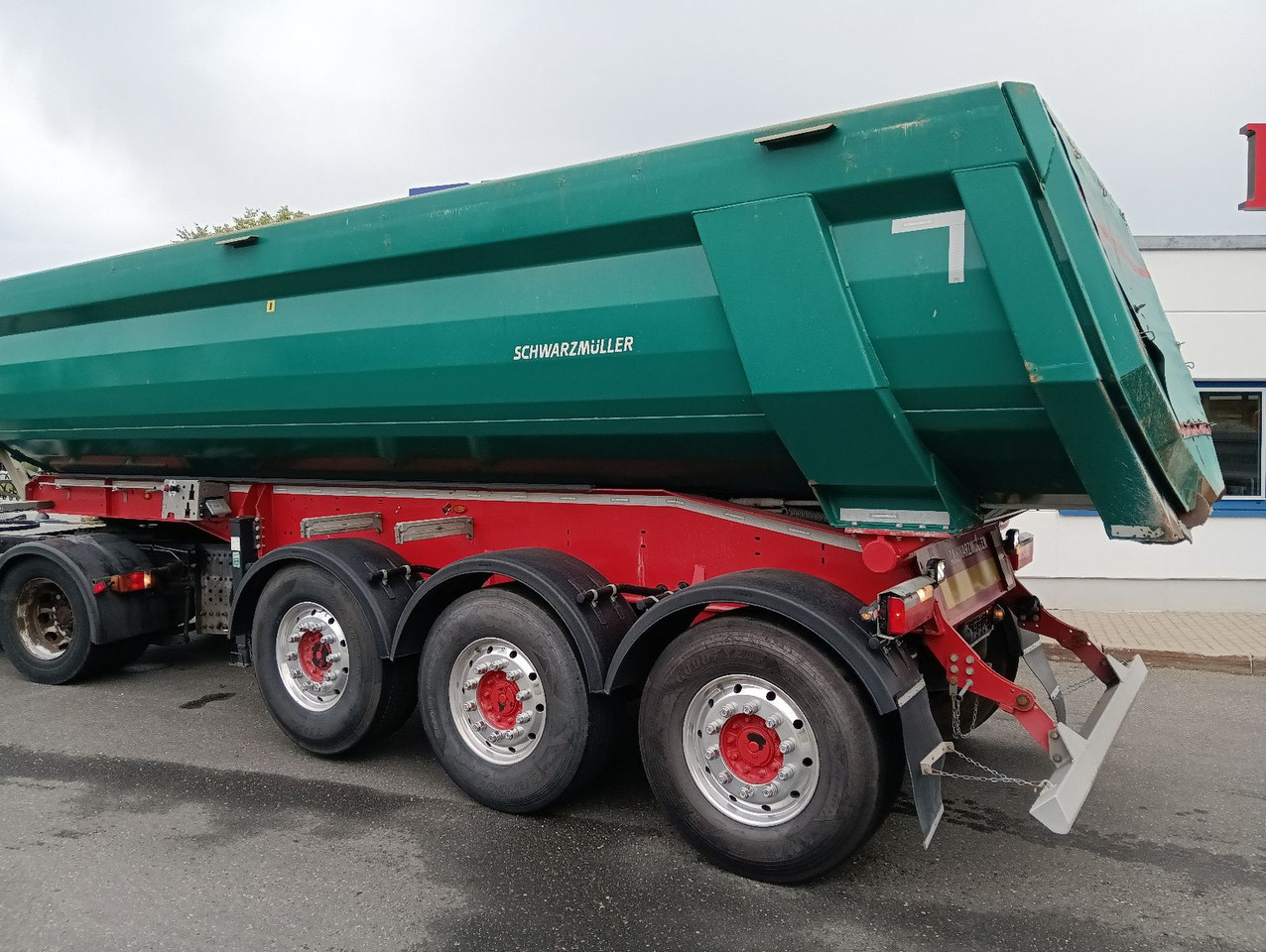 Schwarzmüller 3-A Stahlulde HARDOX ALCOA 25m3 SAF Lift 6180kg - Volquete semirremolque: foto 3 Schwarzmüller 3-A Stahlulde HARDOX ALCOA 25m3 SAF Lift 6180kg - Volquete semirremolque: foto 3