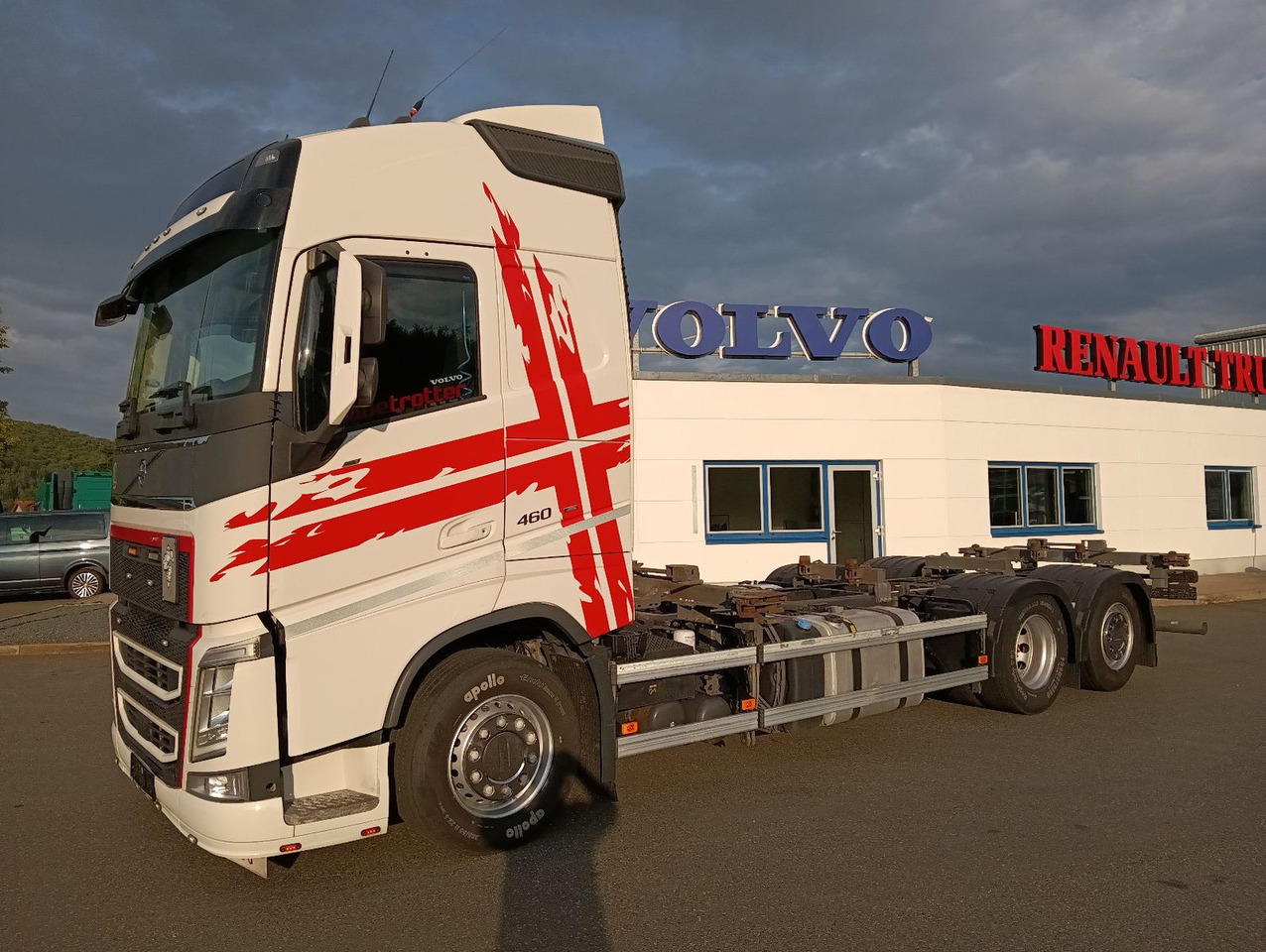Volvo FH 460 Globe "VIN-LB"MultiBDF I-PARC LENKACHSE - Portacontenedore/ Intercambiable camión: foto 1 Volvo FH 460 Globe "VIN-LB"MultiBDF I-PARC LENKACHSE - Portacontenedore/ Intercambiable camión: foto 1
