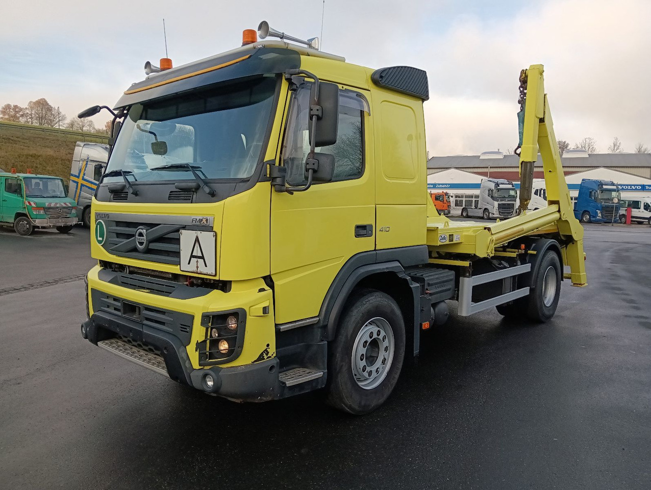 Volvo FMX 410 4x2 MEIER RATIO HAMMER AK13H TOP EUR5 - Volquete camión: foto 1 Volvo FMX 410 4x2 MEIER RATIO HAMMER AK13H TOP EUR5 - Volquete camión: foto 1