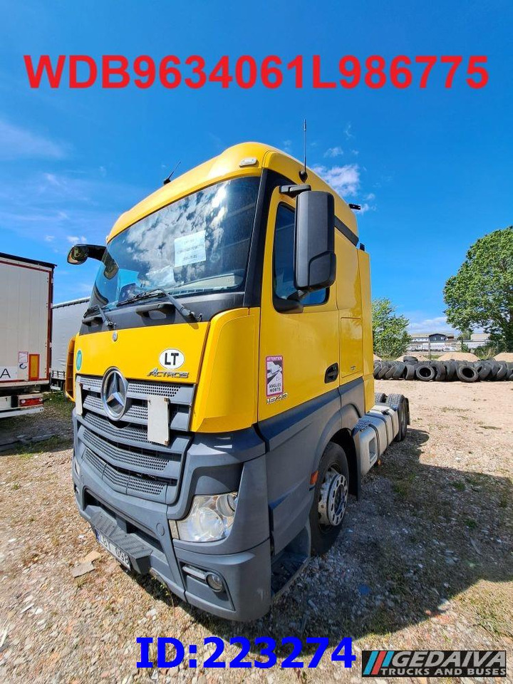 MERCEDES-BENZ Actros 1843 Euro6 - Cabeza tractora: foto 1 MERCEDES-BENZ Actros 1843 Euro6 - Cabeza tractora: foto 1