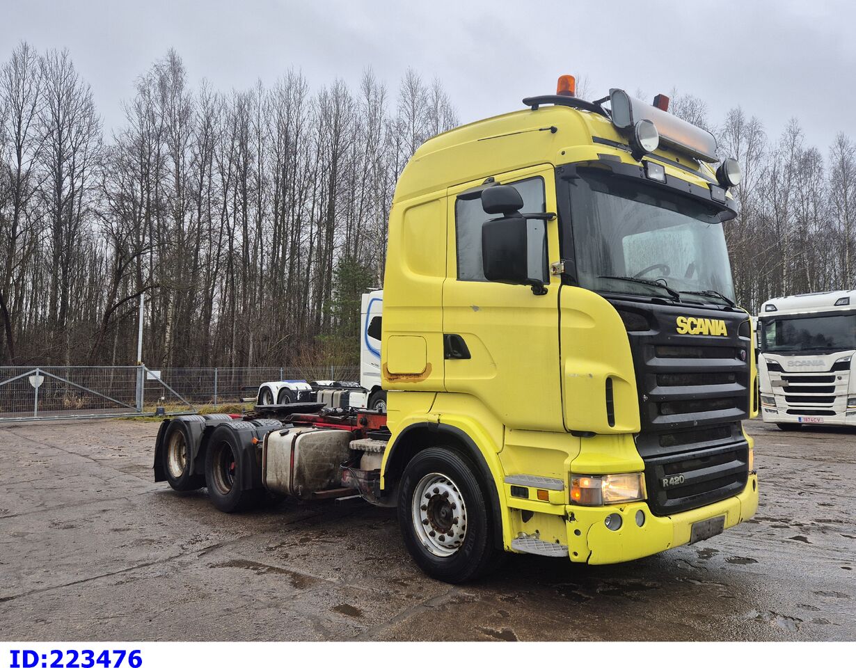SCANIA R420 6x2 Manual 10 tires - Cabeza tractora: foto 1 SCANIA R420 6x2 Manual 10 tires - Cabeza tractora: foto 1